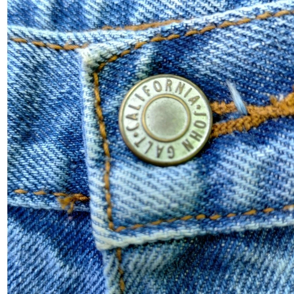 J. Galt Jeans Brandy Melville Womens Size Small Denim High Rise Bootcut‎
